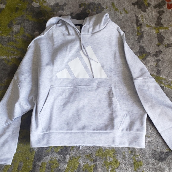 Adidas Zip Back Hoodie - Picture 1 of 3